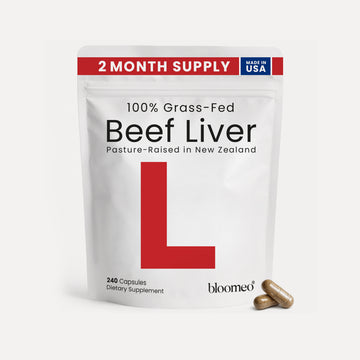 Beef Liver Capsules – USA-Made (Value Pack) Whole Food Source of 30+ Bioavailable Nutrients: Vitamin A, B12, Folate, Heme Iron, Zinc for Energy, Immunity, Skin – 100% Grass-Fed Beef Organ Supplement